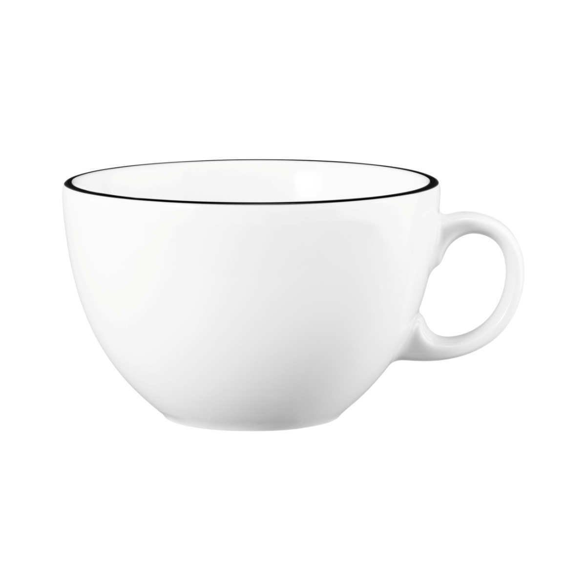 Seltmann Weiden Tasse Modern Life Black Line, Porzellan, 2-tlg.