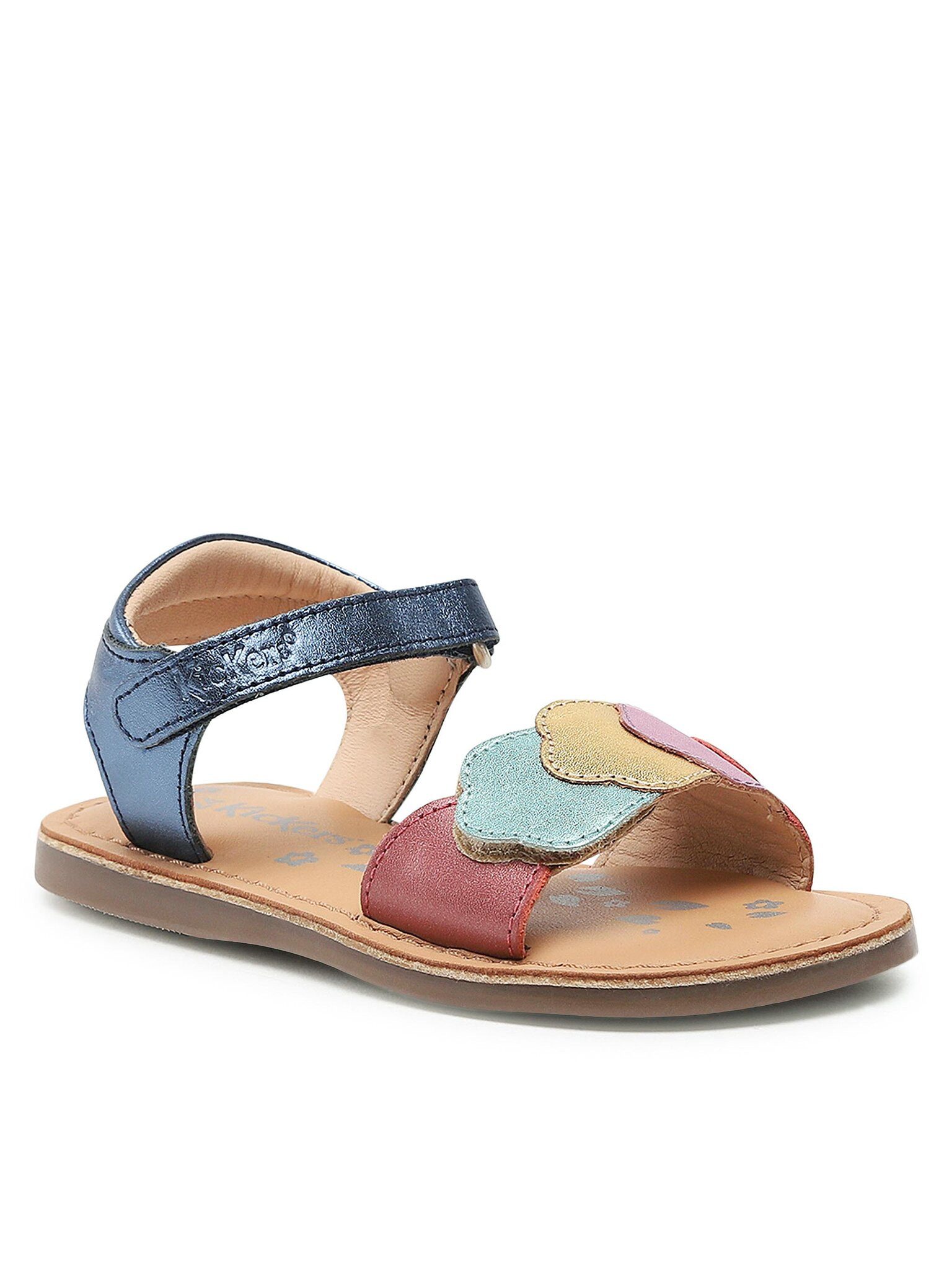 Kickers Сандалии Dyastar 858587-30 S Marine Metal Multico 103 Sandale