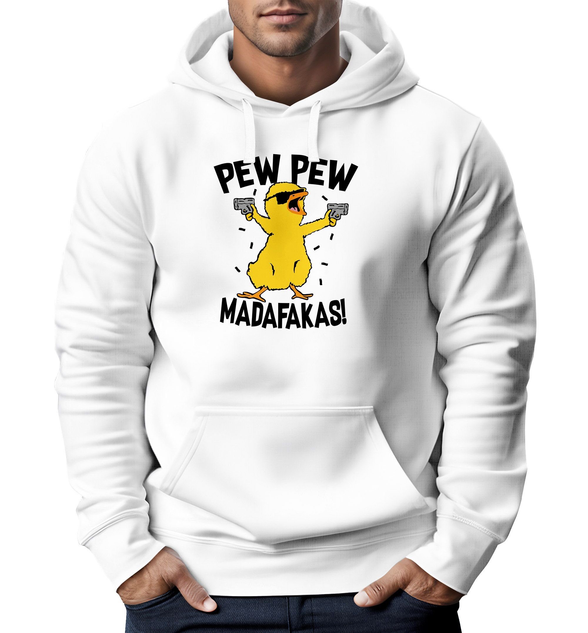 MoonWorks Hoodie Hoodie Herren Pew Pew günstig online kaufen