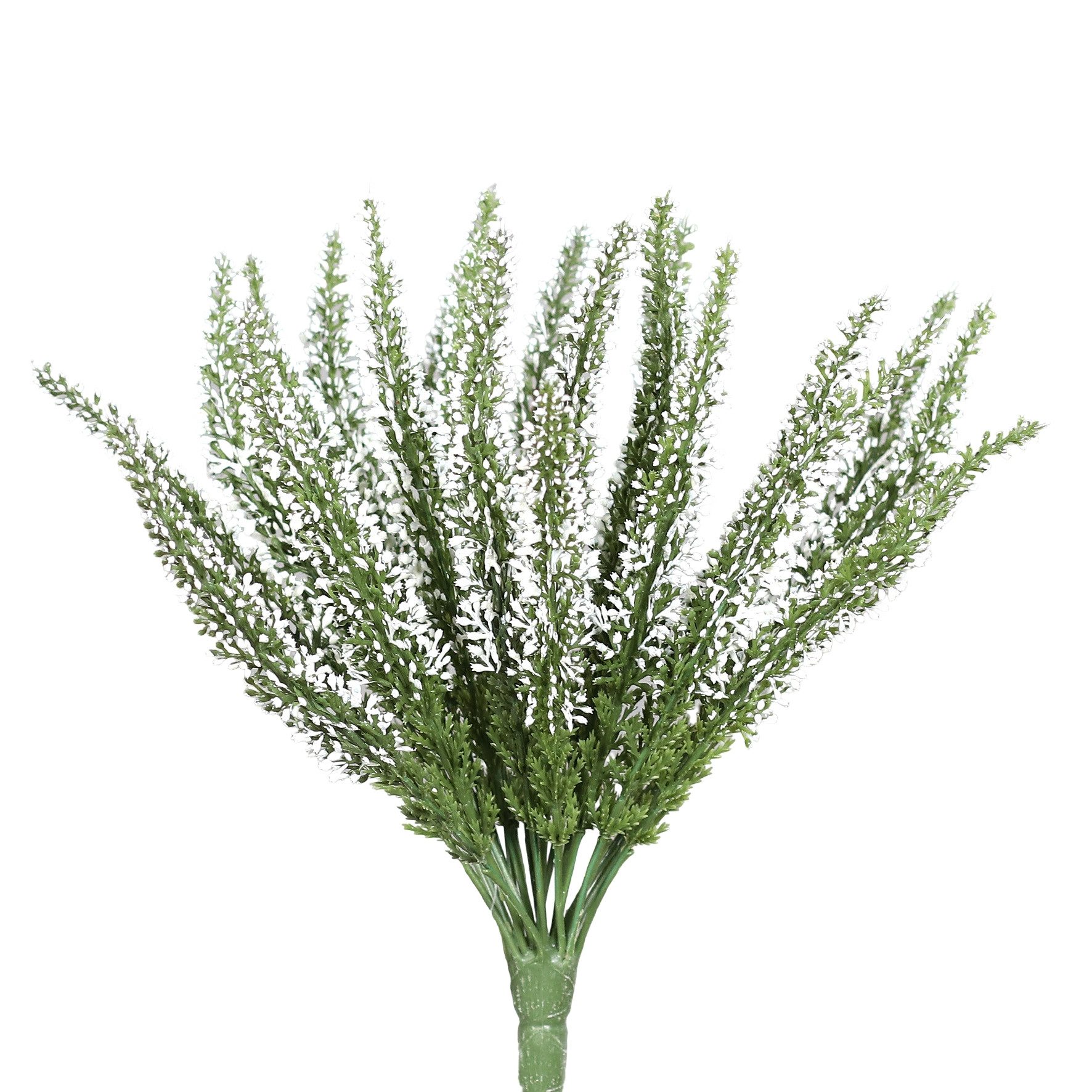 Kunstblume Erikabusch/ Heidekraut künstlich Kunstpflanzen künstliche Blumen Erika, Seidenblumen Roß, Höhe 28 cm, Farbe: Weiß