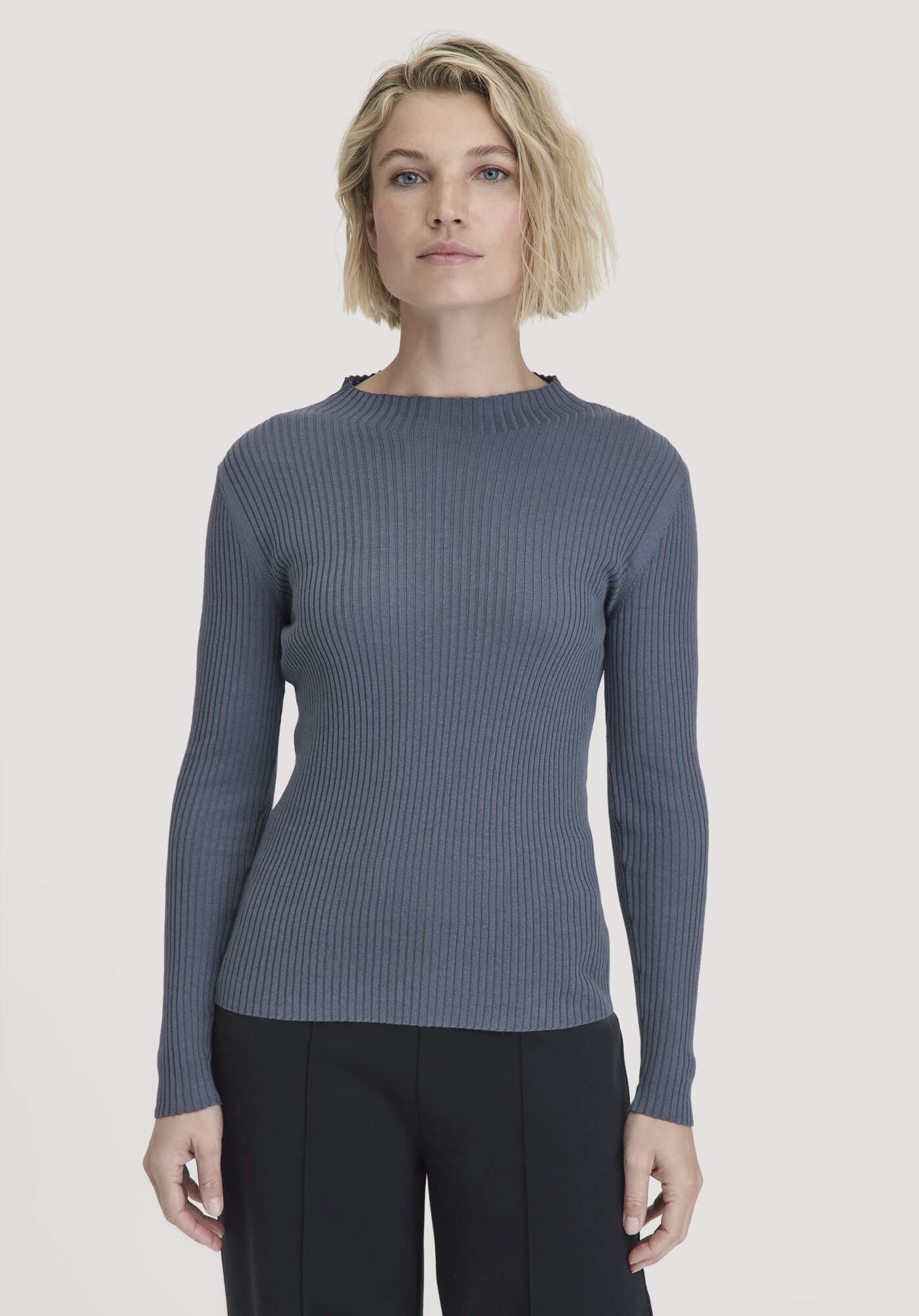 Hessnatur Strickpullover Fitted aus TENCEL™ Lyocell mit Bio-Baumwolle (1-tl günstig online kaufen