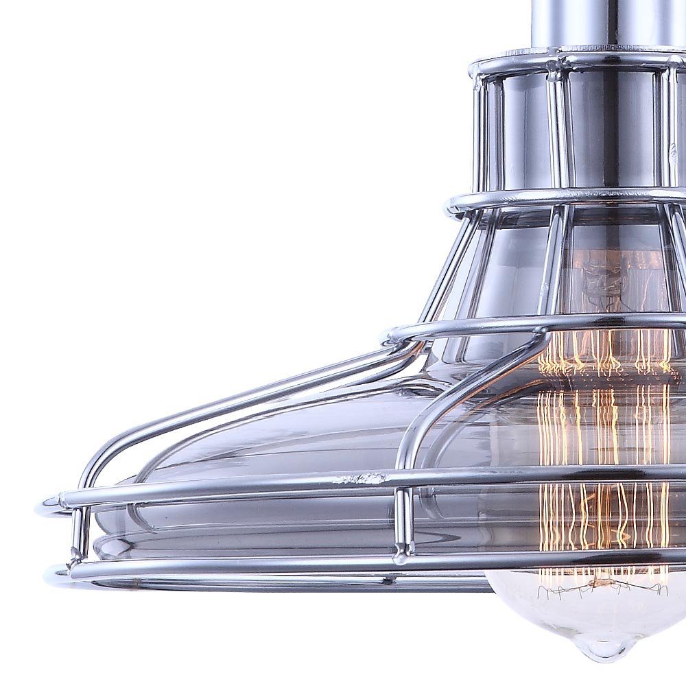 Pendelleuchte, Deckenlampe Glasschirm Leuchtmittel Warmweiß, etc-shop LED inklusive, Hängeleuchte Pendelleuchte Essbereich