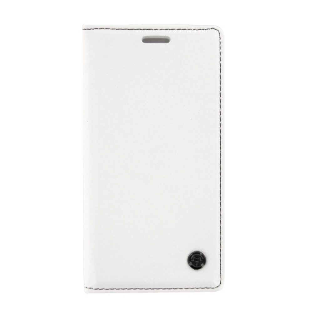 Handytasche Book Case Handyhülle für Samsung Galaxy S7 Weiß Schutz Tasche (Book Cover)