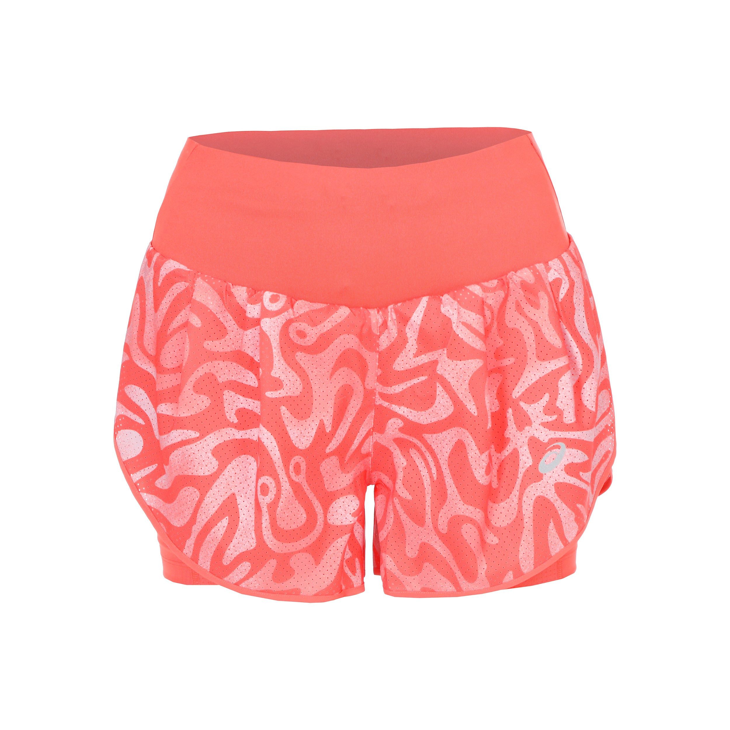 Asics Laufshorts Road AOP 2in1 3.5in