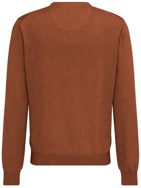 FYNCH-HATTON Strickpullover - Basic Pullover - Strickpullover klassisch - Basic V-Neck