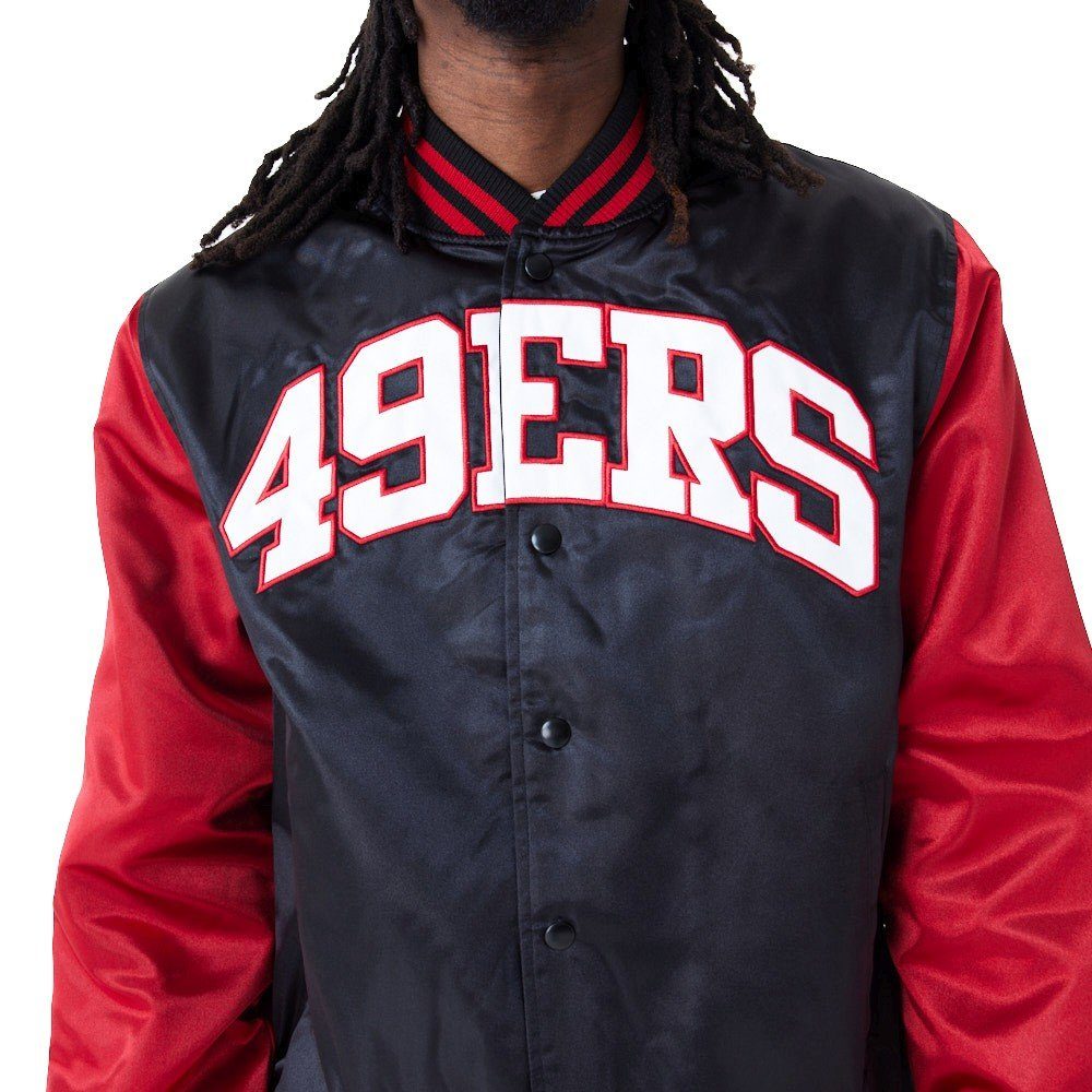 New Era Bomberjacke Varsity Satin San Francisco 49ers