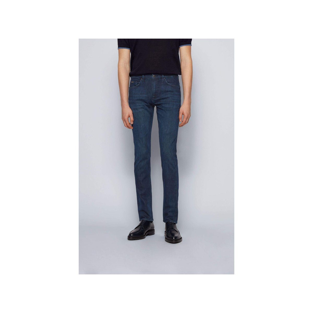 HUGO Straight-Jeans uni (1-tlg)