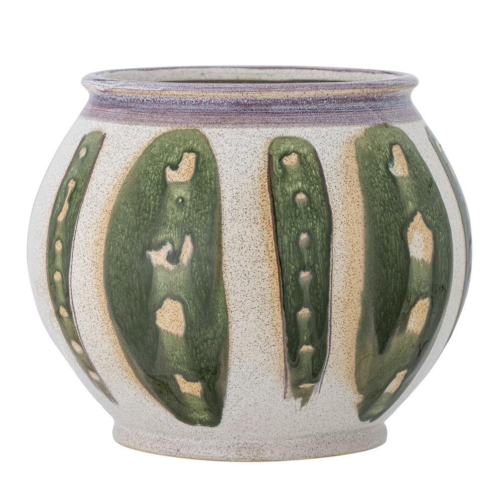 Bloomingville Blumentopf Sazan, Grün Steingut 29x24cm günstig online kaufen