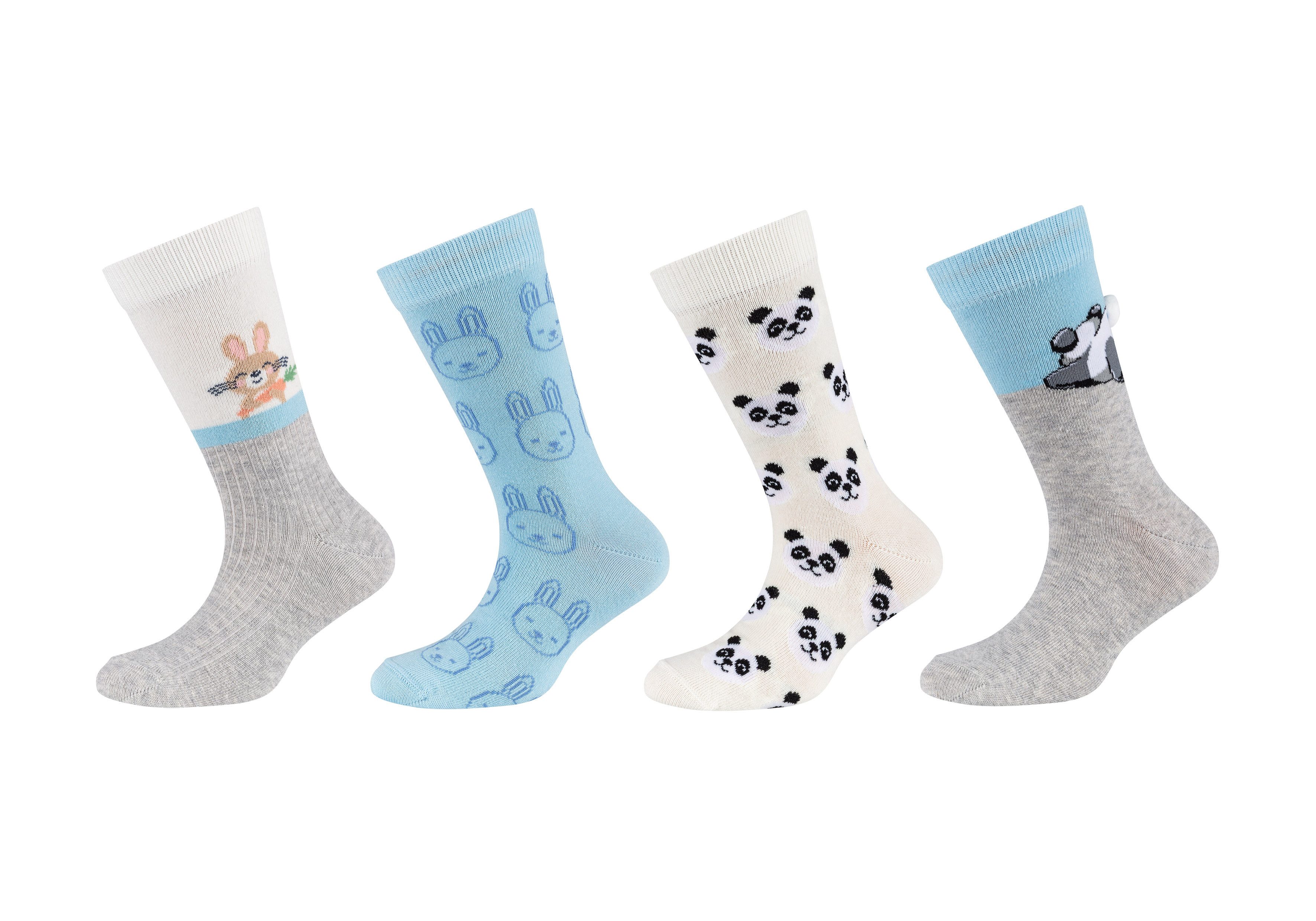 Camano Socken (8 Paar) verschiedene Designs, Mutlipack