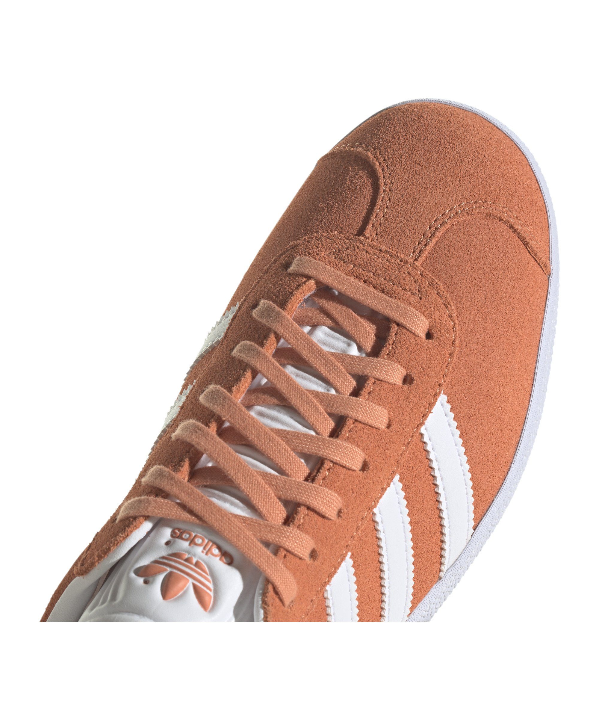 adidas orangeweissweiss Sneaker Originals Lilla Damen Gazelle