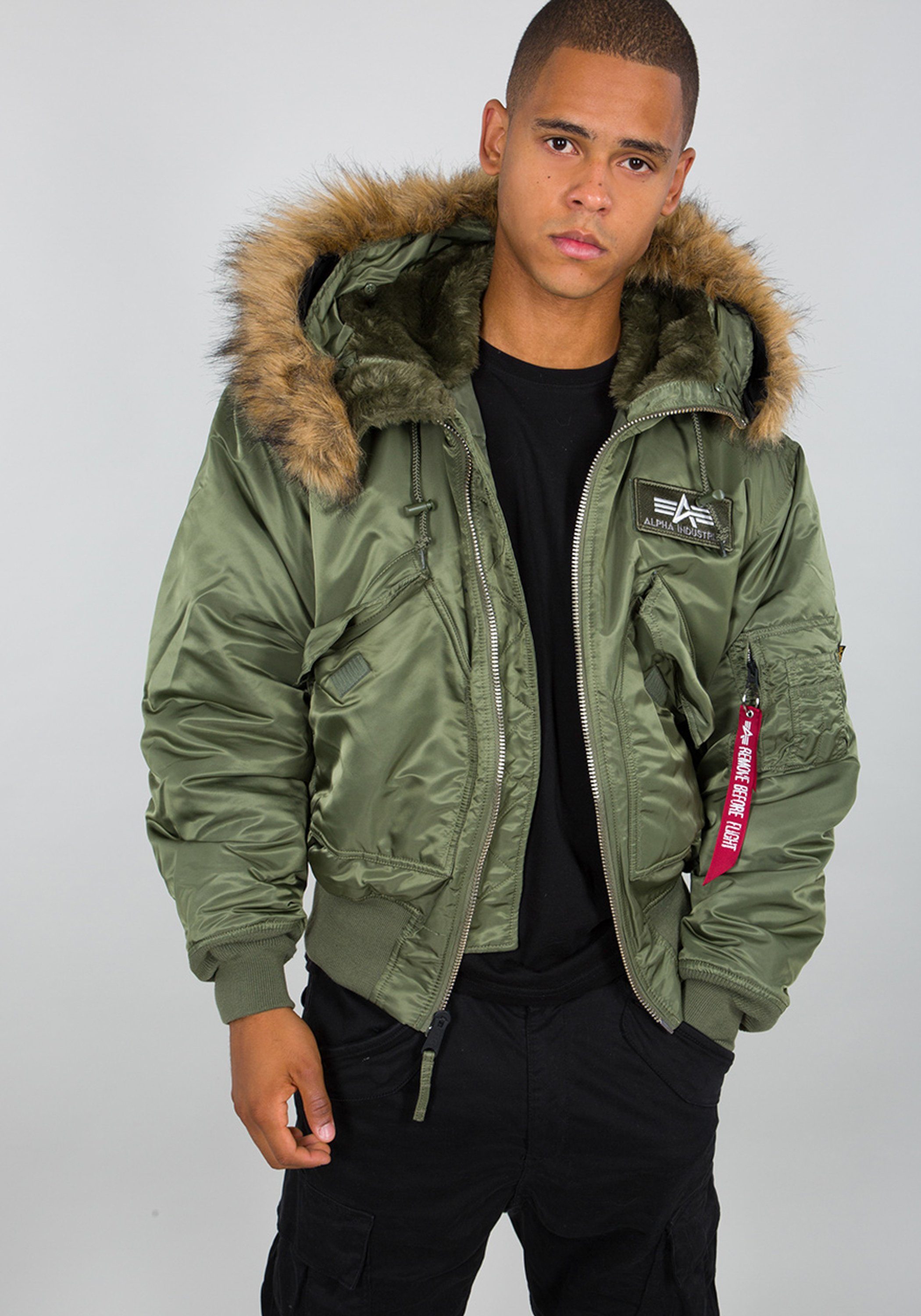 Alpha Industries Winterjacke "45/P Hooded" günstig online kaufen