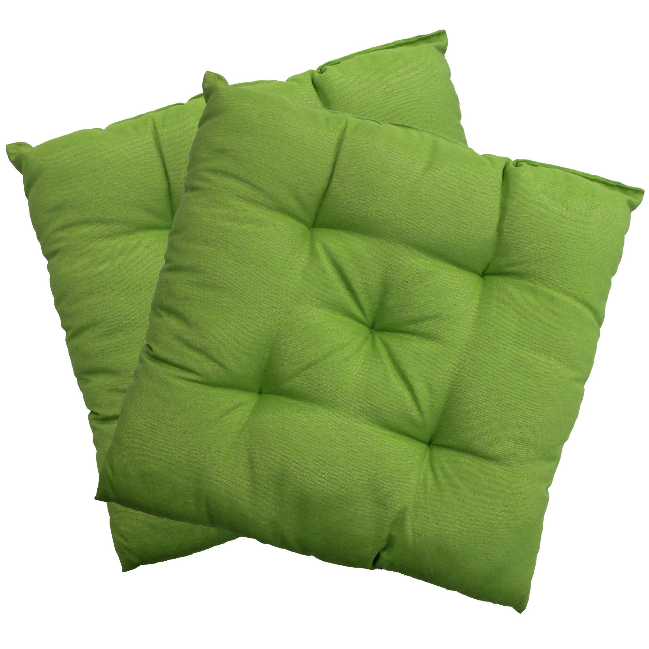 MCNDSI Stuhlkissen Outdoor - Wasserdichte Sitzauflage 30x30cm Für Gartenmöbel Mit Schaumstofffüllung