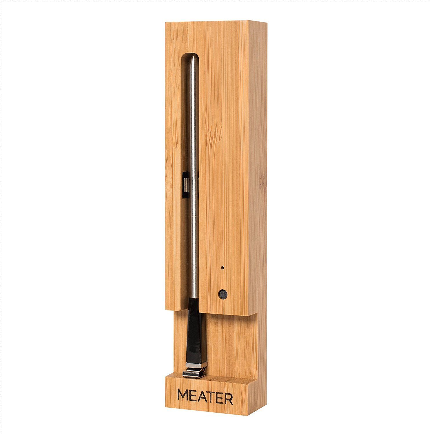 Meater Grillerweiterung MEATER 10m Komplett Kabelloses Fleisch-Thermometer für Ofen Grill Küche BBQ Smoker Rotisserie mit Bluetooth