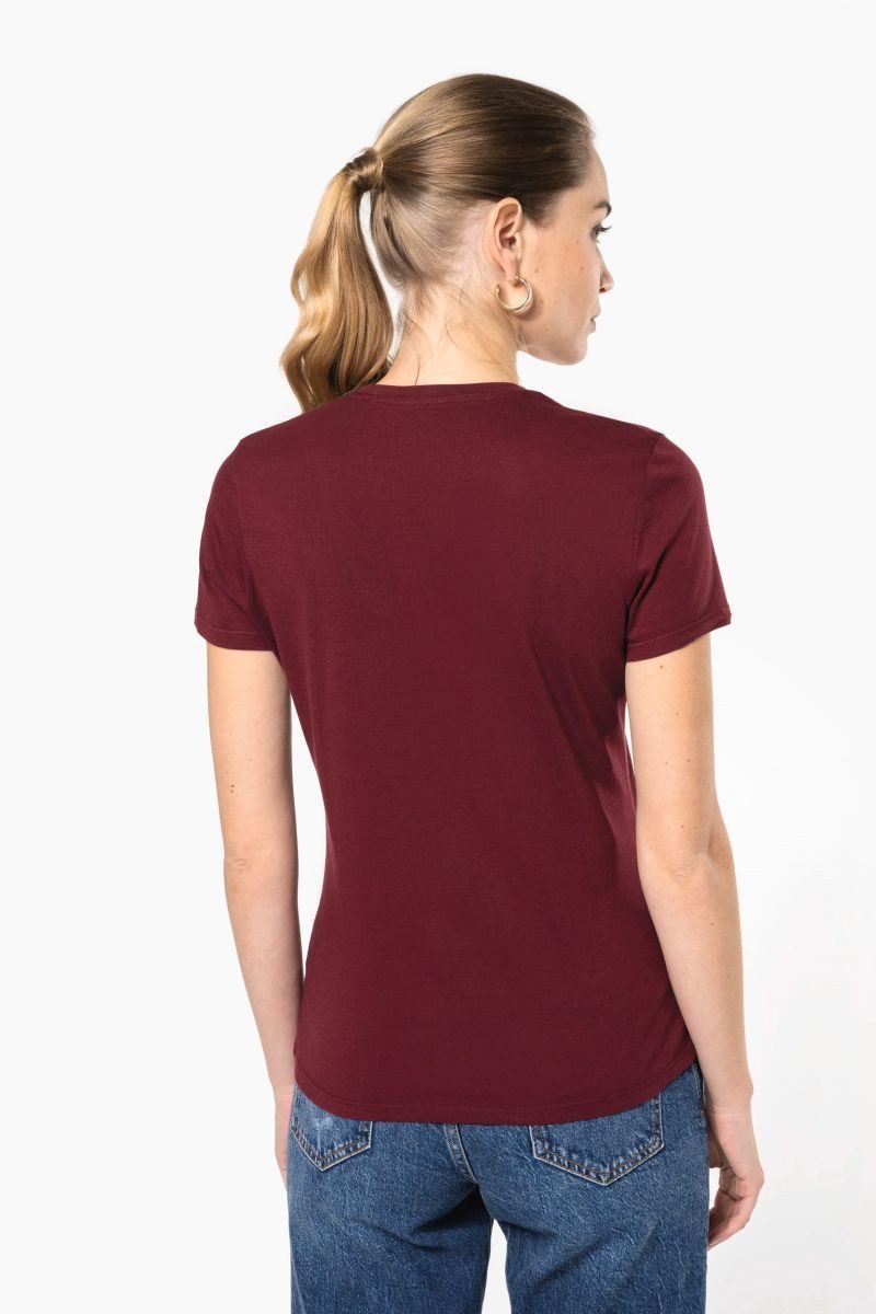 Kariban V-Shirt Damen-T-Shirt BIO150 IC mit V-Ausschnitt günstig online kaufen
