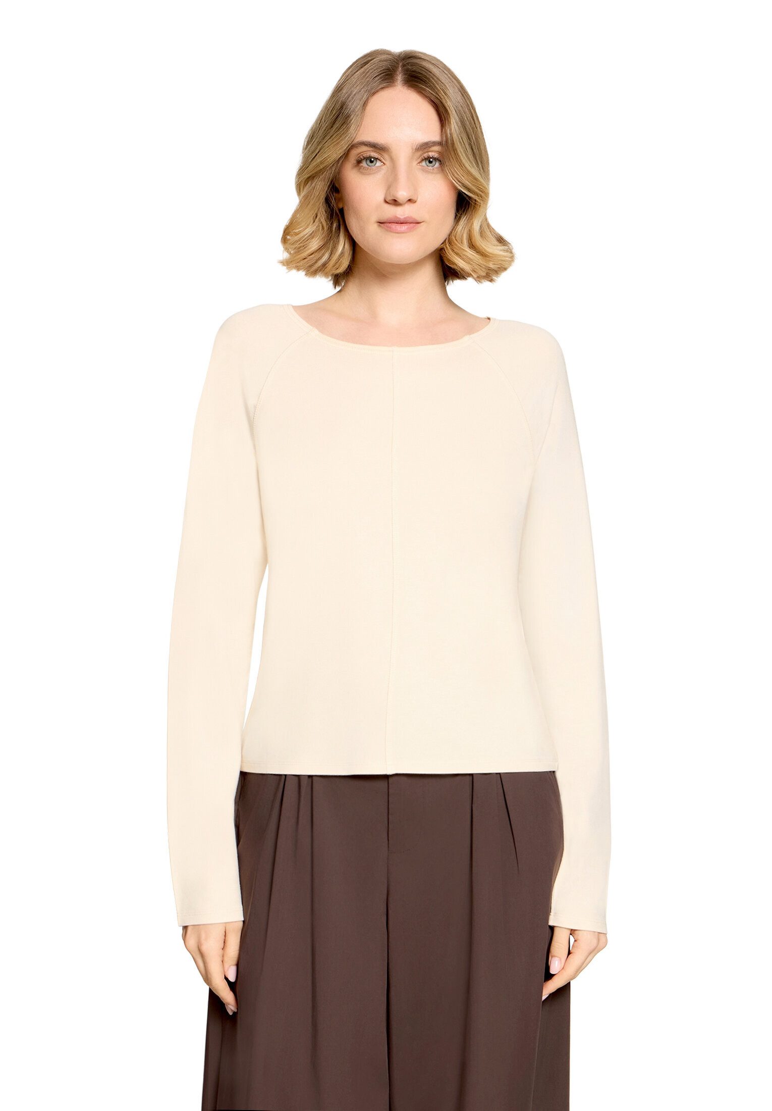 Cartoon Kurzarmshirt Damen mit Rundhalsausschnitt (1-tlg)