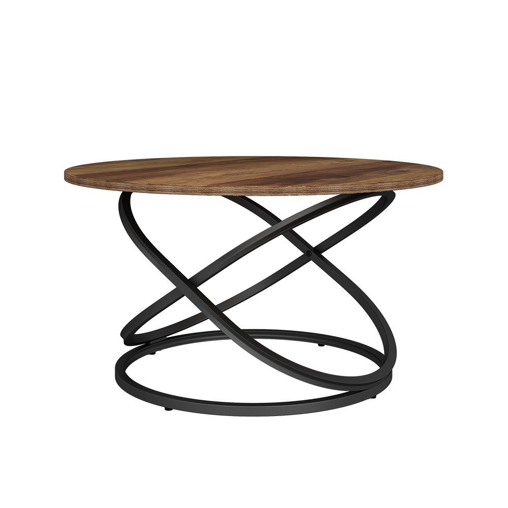 Vicco Couchtisch Calgary, Antikholz/Schwarz, 79.5 x 62 cm mit große Arbeits günstig online kaufen