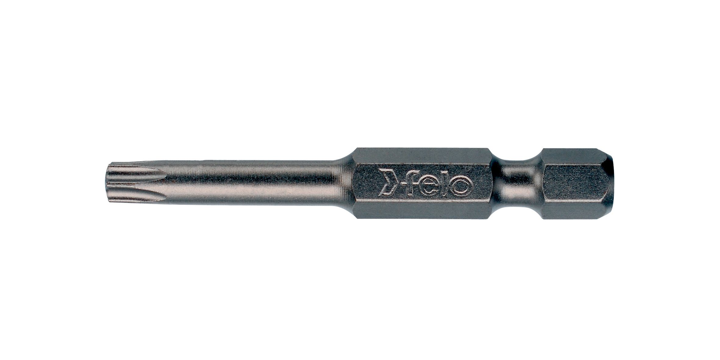 Felo Torx-Bit Felo Bit, Industrie E 6,3 x 50mm Tx 10 (10 Stück)