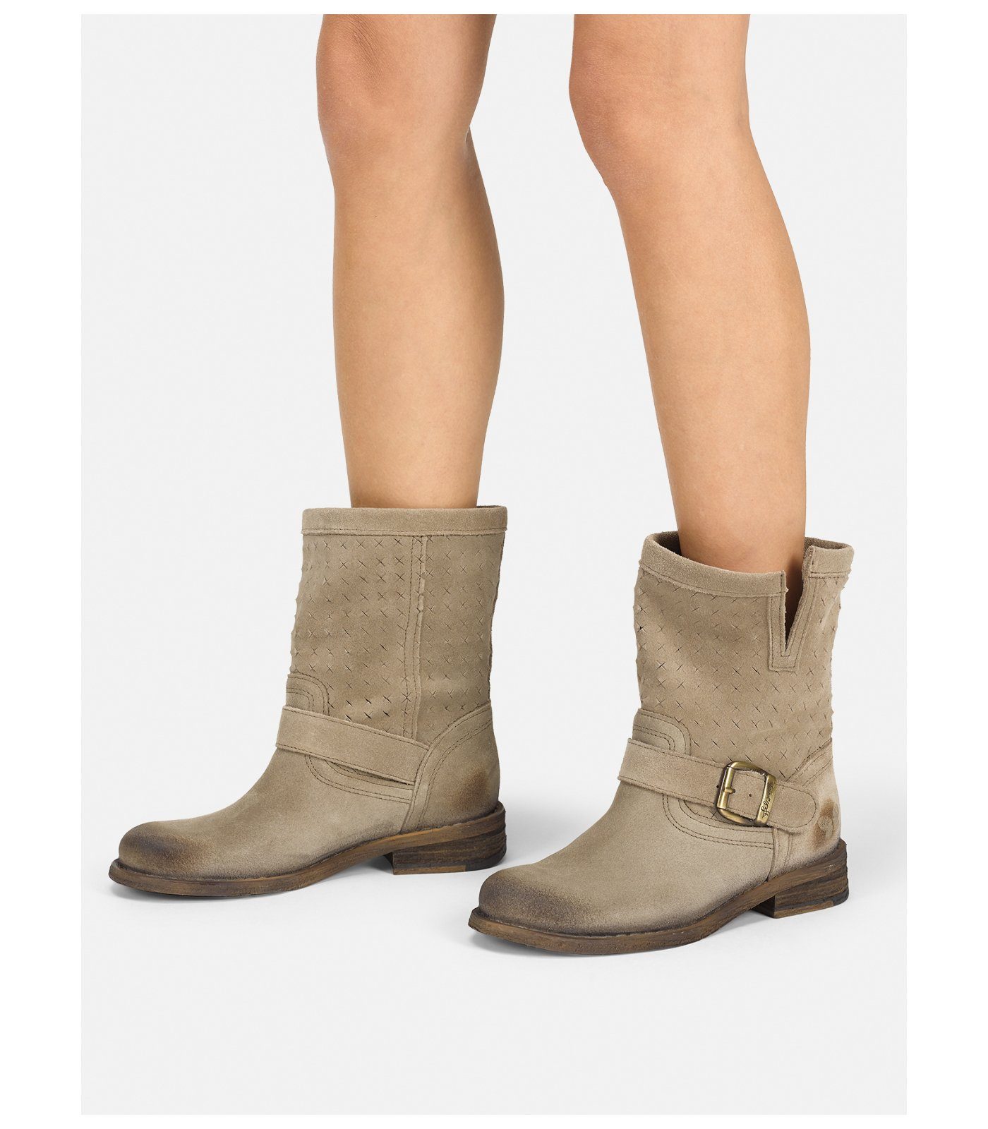 Felmini Stiefel Veloursleder Stiefel günstig online kaufen