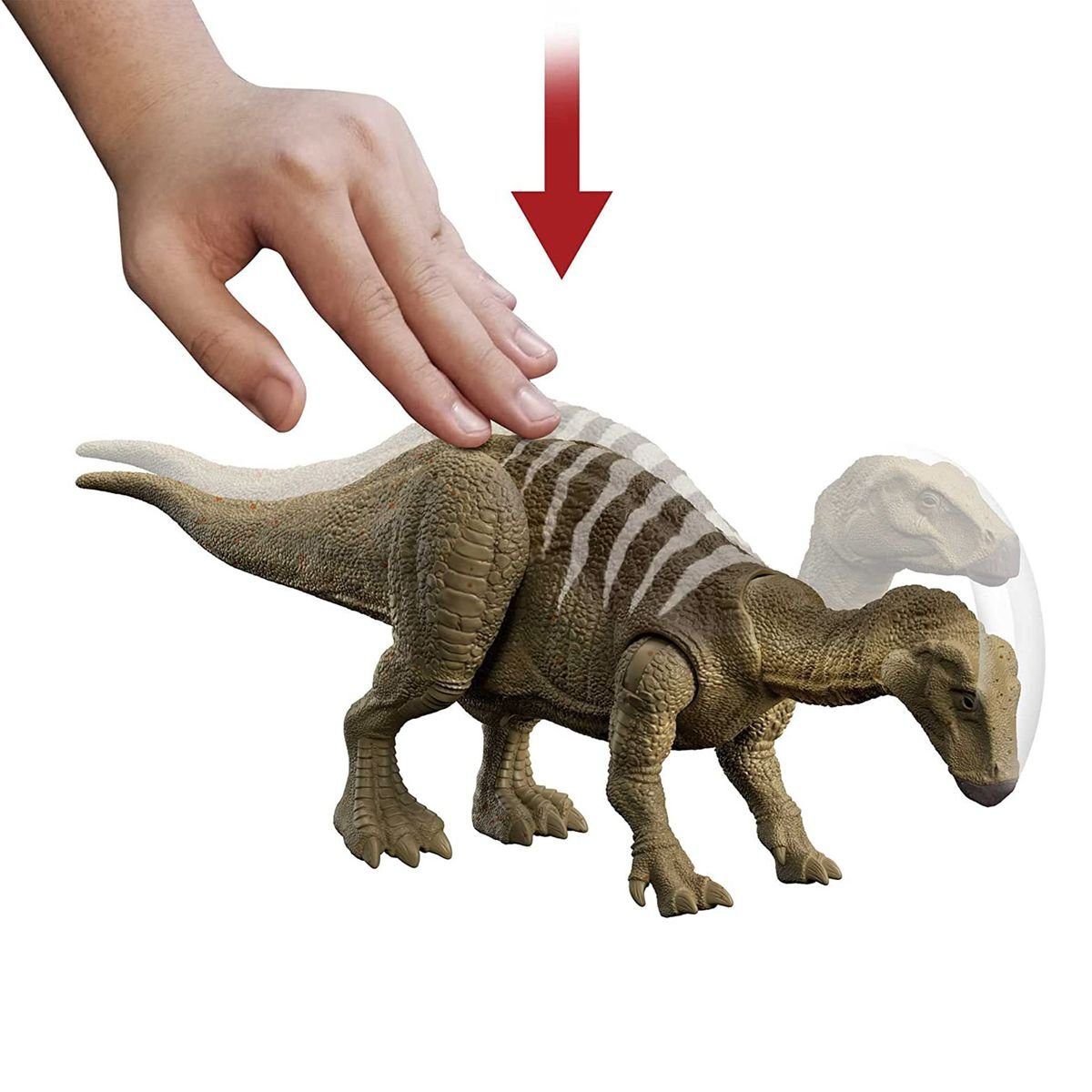 World Spielfigur - Iguanodon, Dinosaurier - Mattel® Mattel Dominion Spielfigur HDX41 - Jurassic