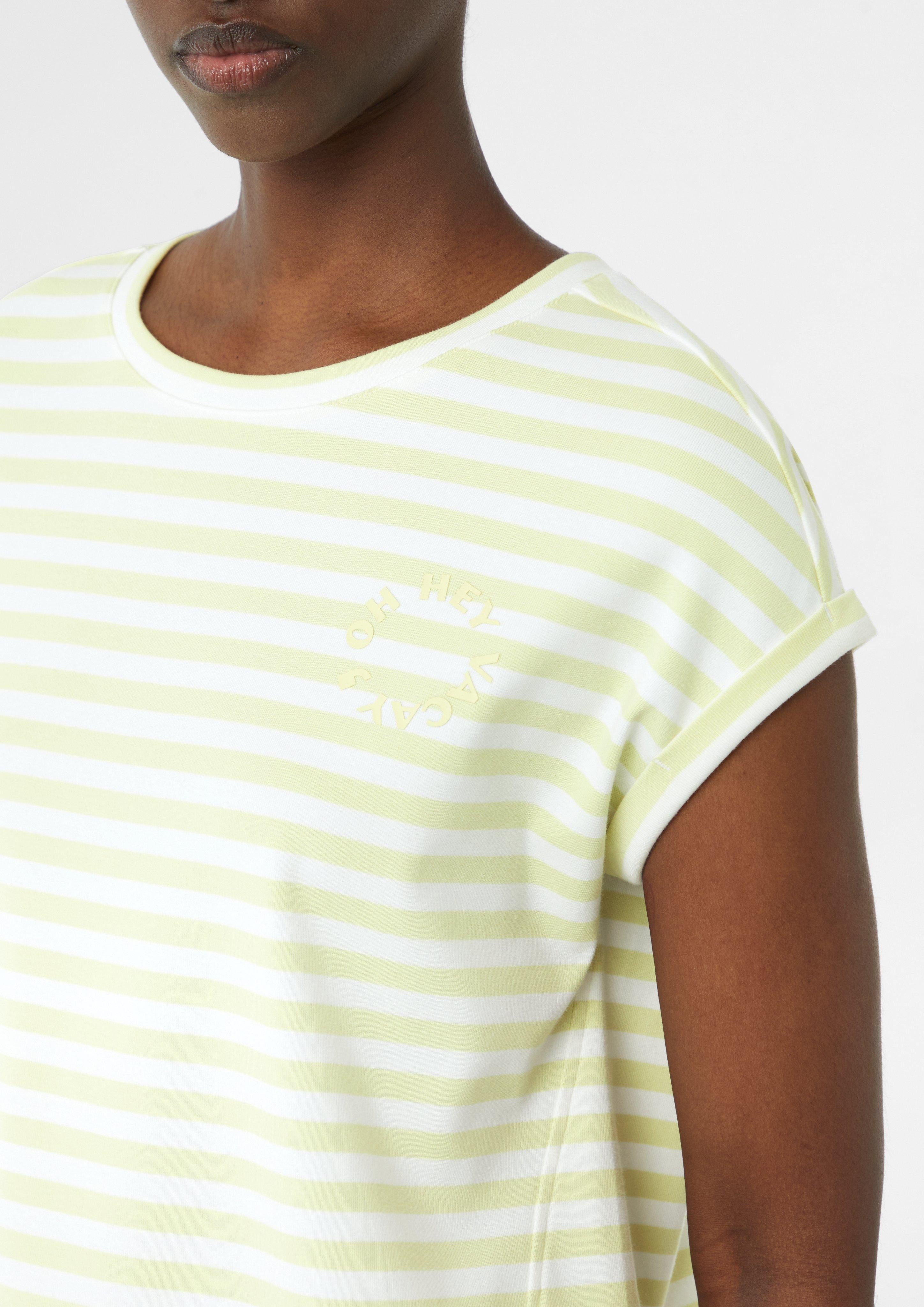 comma casual identity Shirttop Gestreiftes T-Shirt günstig online kaufen