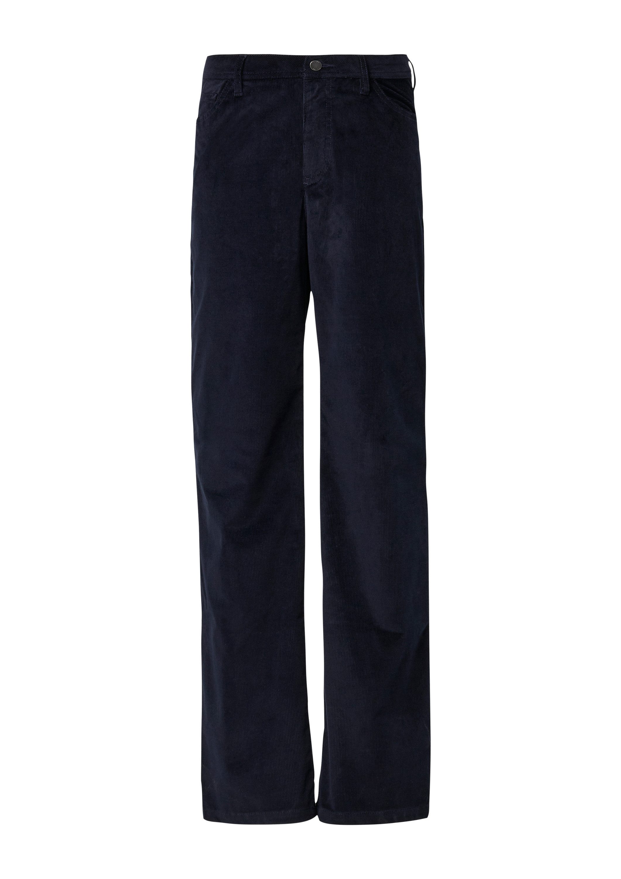 s.Oliver Chinos Hose Cordhose / Regular Fit / Mid Rise / Straight Leg günstig online kaufen