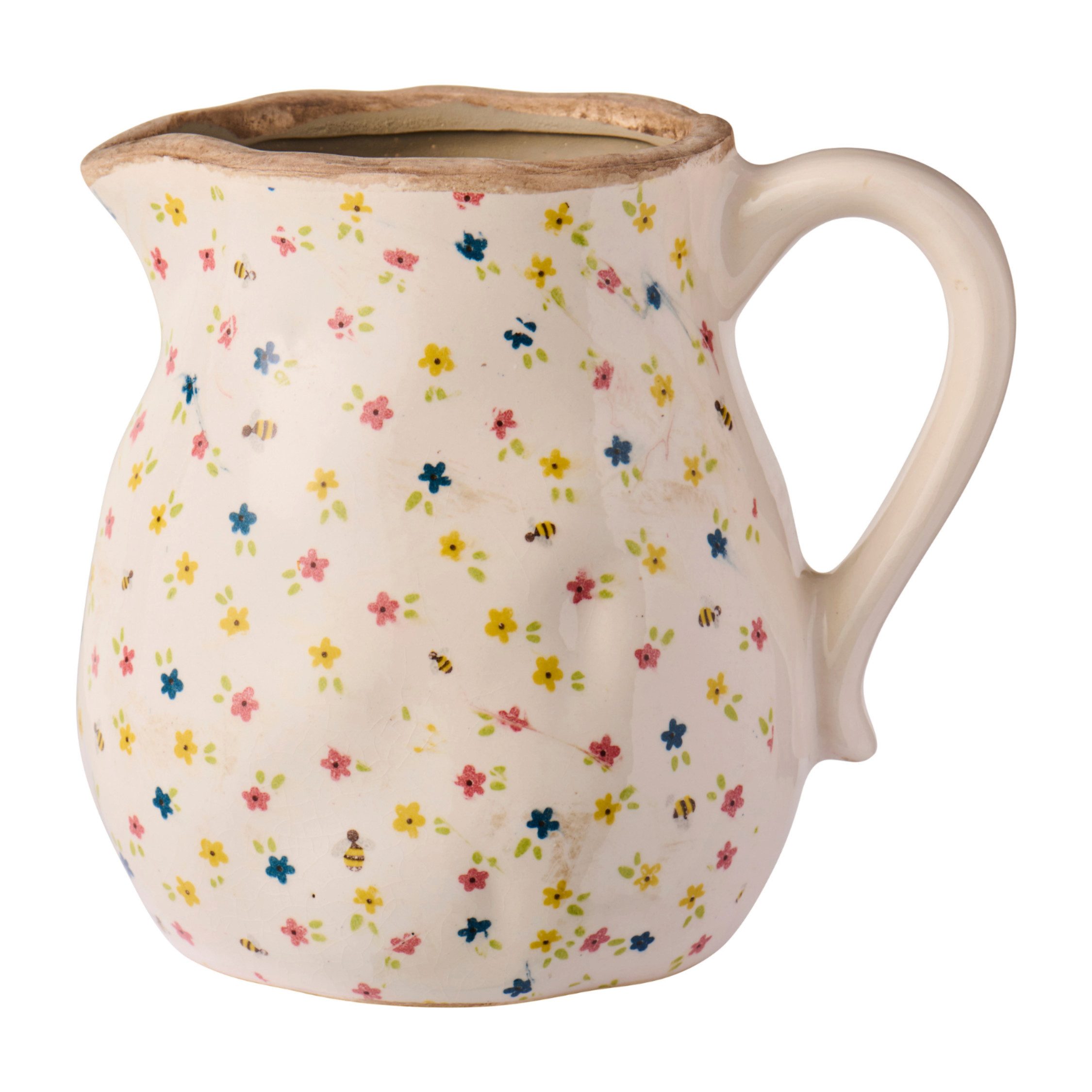 Ib Laursen Dekovase Ib Laursen Vase mit Henkel petit fleur