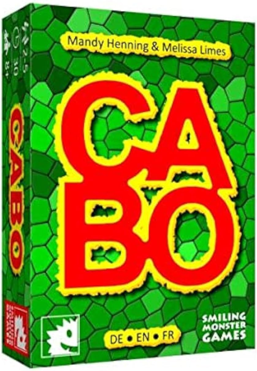 Smiling Monster Games Spiel CABO Kartenspiel - Gesellschaftsspiel für Kinder und Erwachsene!