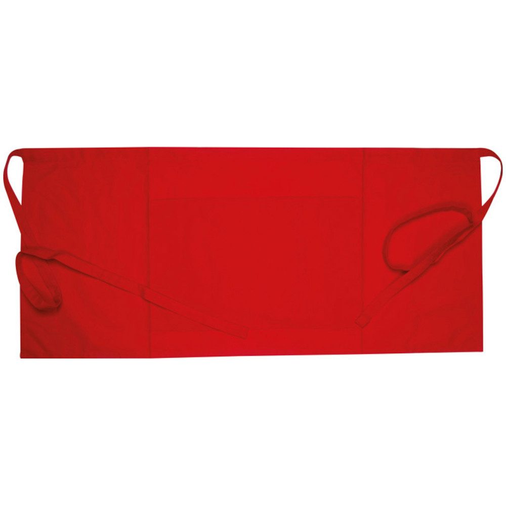 Macma Kochschürze Servierschürze / Größe: ca. 89x40cm / Farbe: rot günstig online kaufen