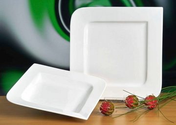 Retsch Arzberg Tafelservice Teller Set, Geschirr-Set Fantastic (12-tlg), 6 Personen, Fine China-Porzellan, 12 Teile, für 6 Personen