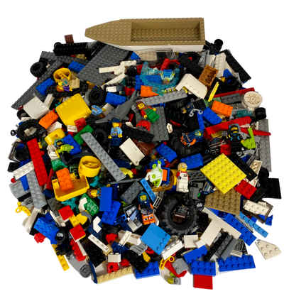 LEGO® Spielbausteine LEGO® City Original Mix Bunt Gemischt NEU! Menge 100x, (Creativ-Set, 100 St), Made in Europe