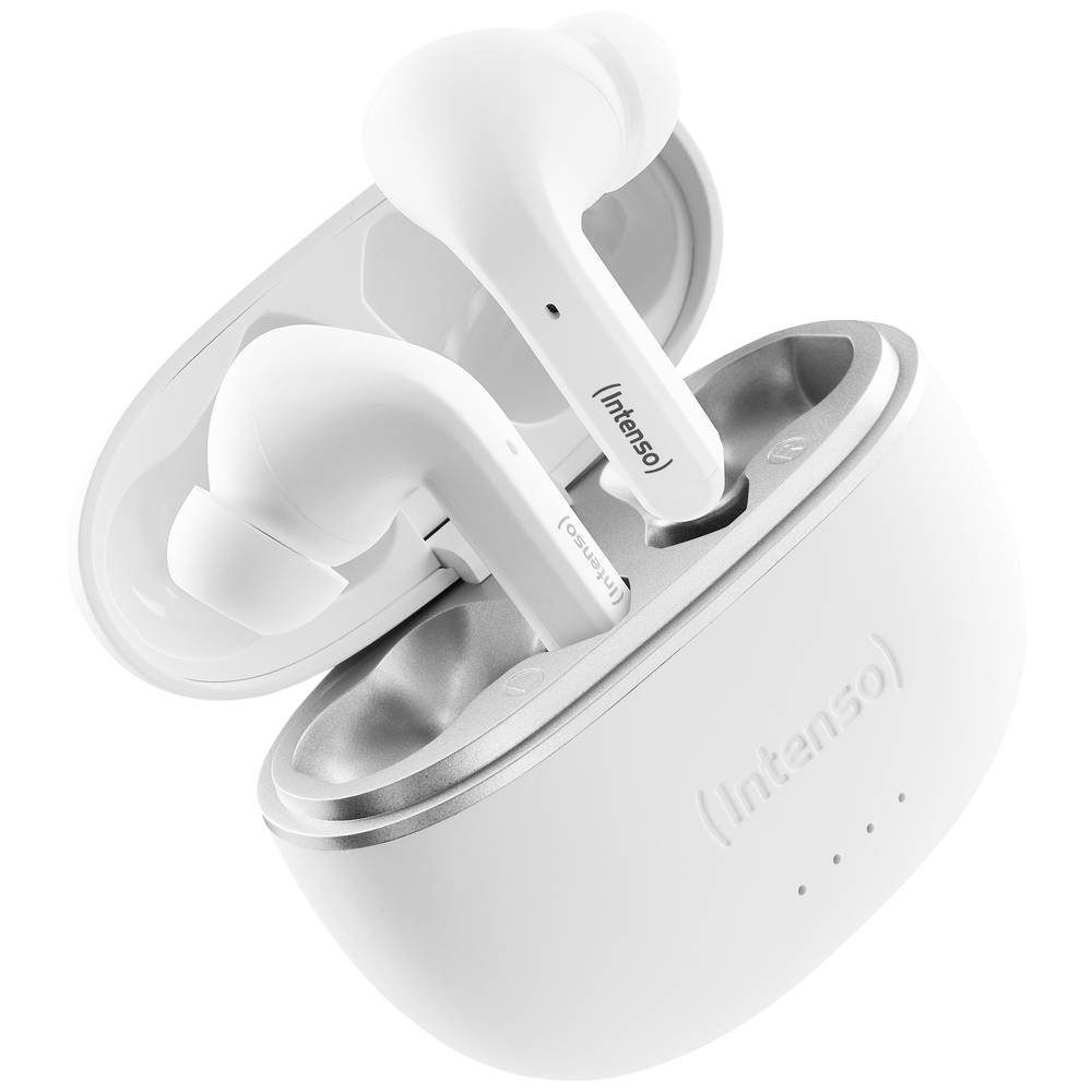 Kopfhörer In Headset Ear Ladecase, Headset, Touch-Steuerung) (Batterieladeanzeige, Intenso