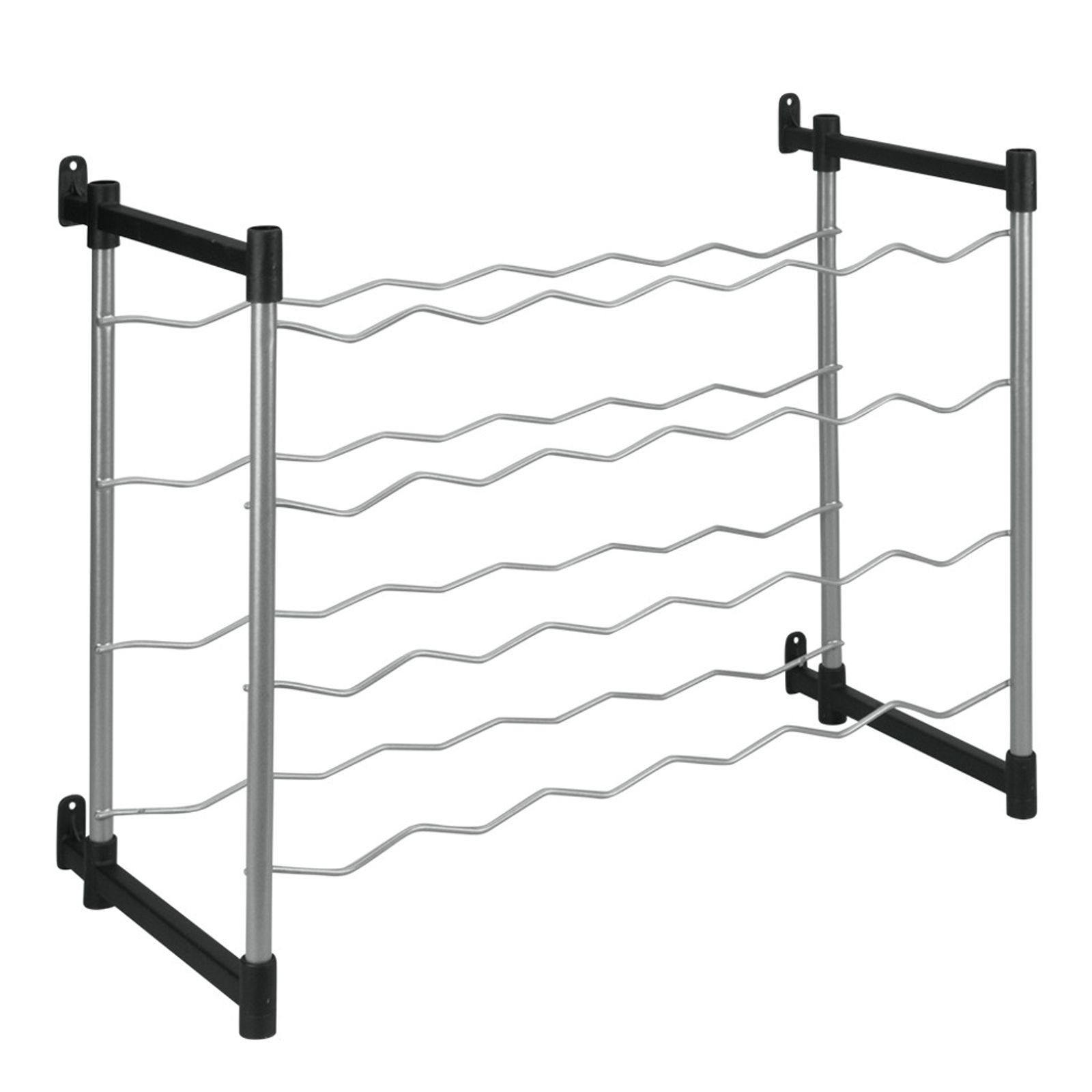 Metaltex Flaschenregal Flaschenregal Weinregal für 24 Flaschen