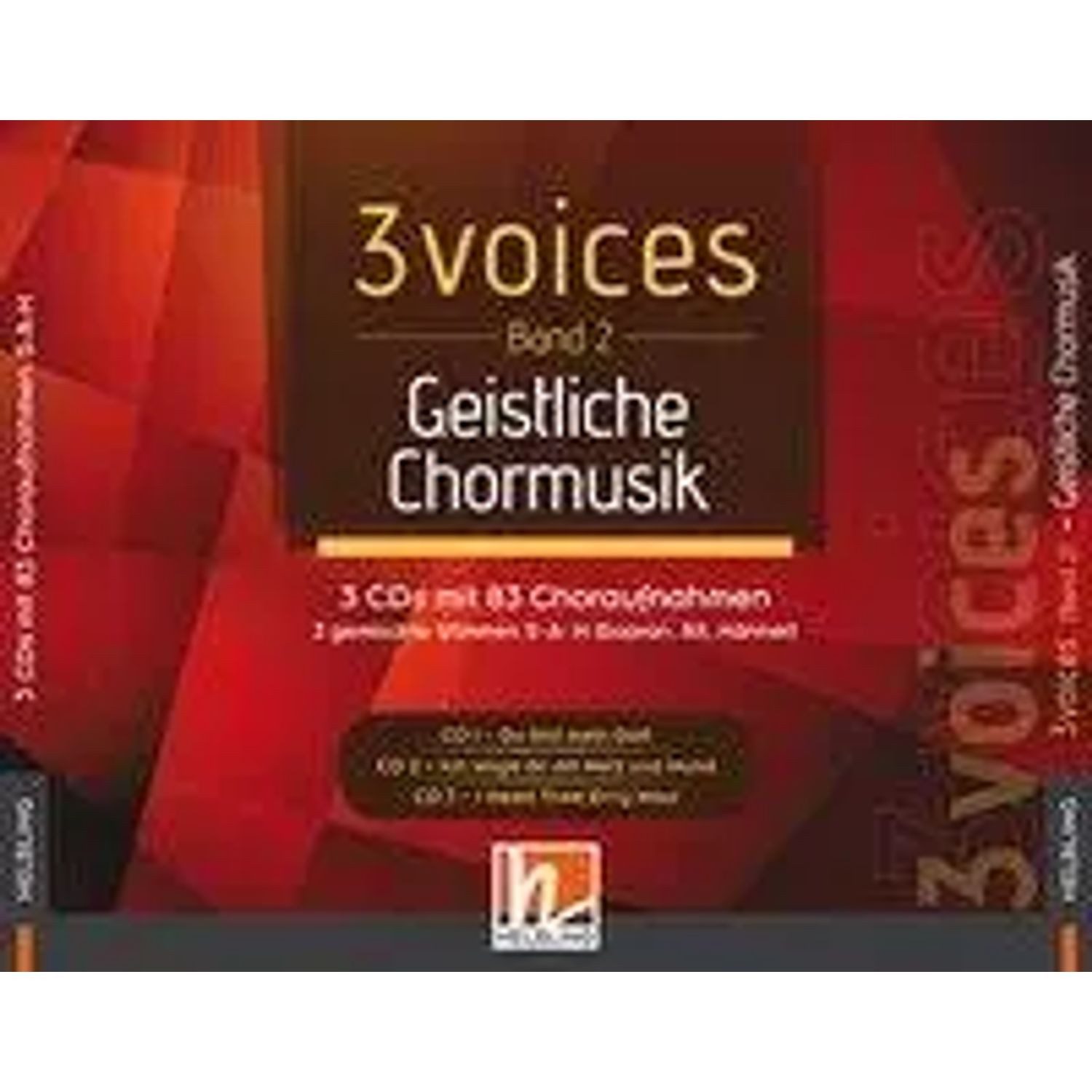 Helbling Verlag Hörspiel 3 Voices ? Geistliche Chormusik (Cds)