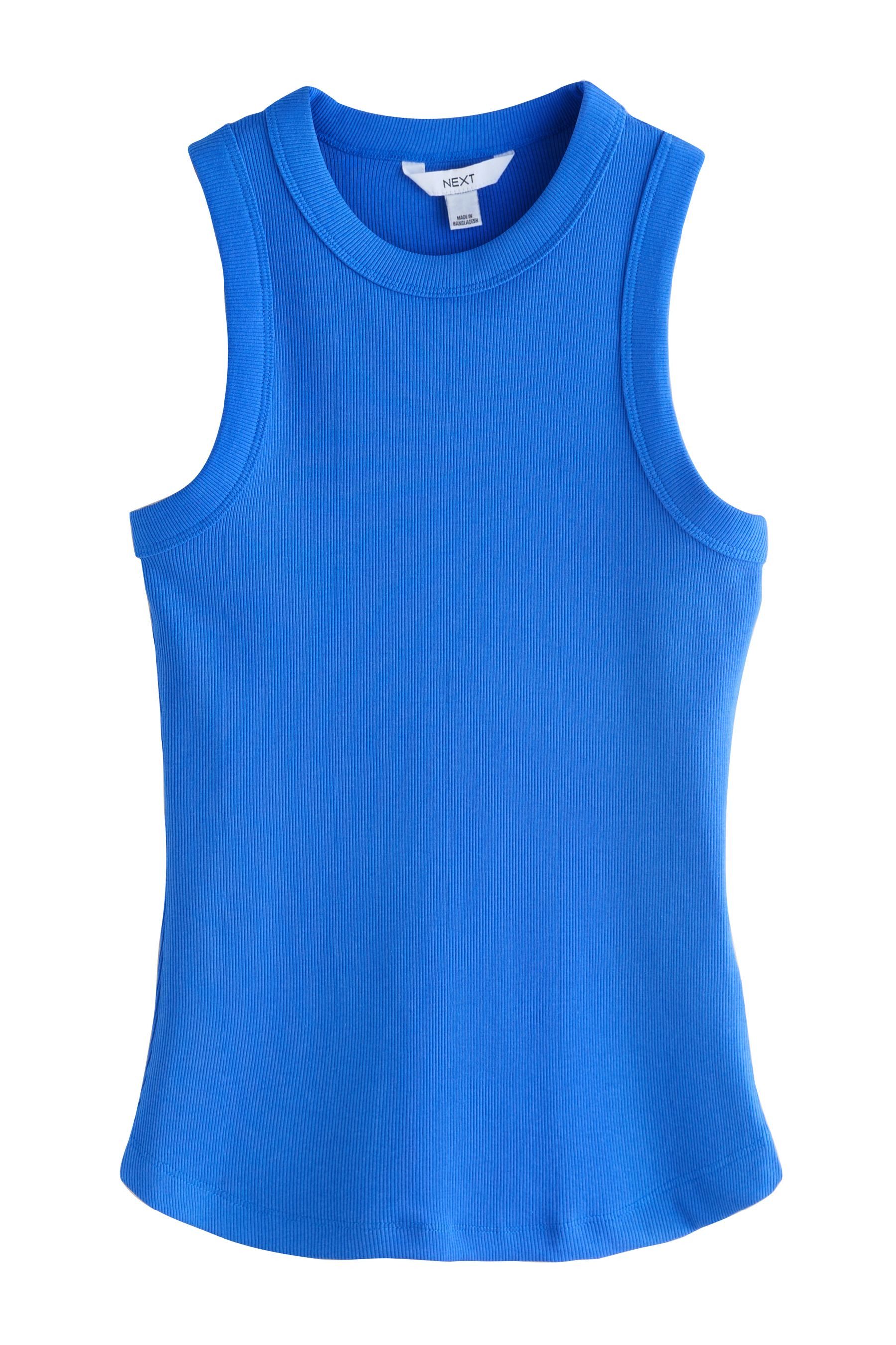 Next Trägertop Geripptes Trägertop mit Ringerrücken (1-tlg)