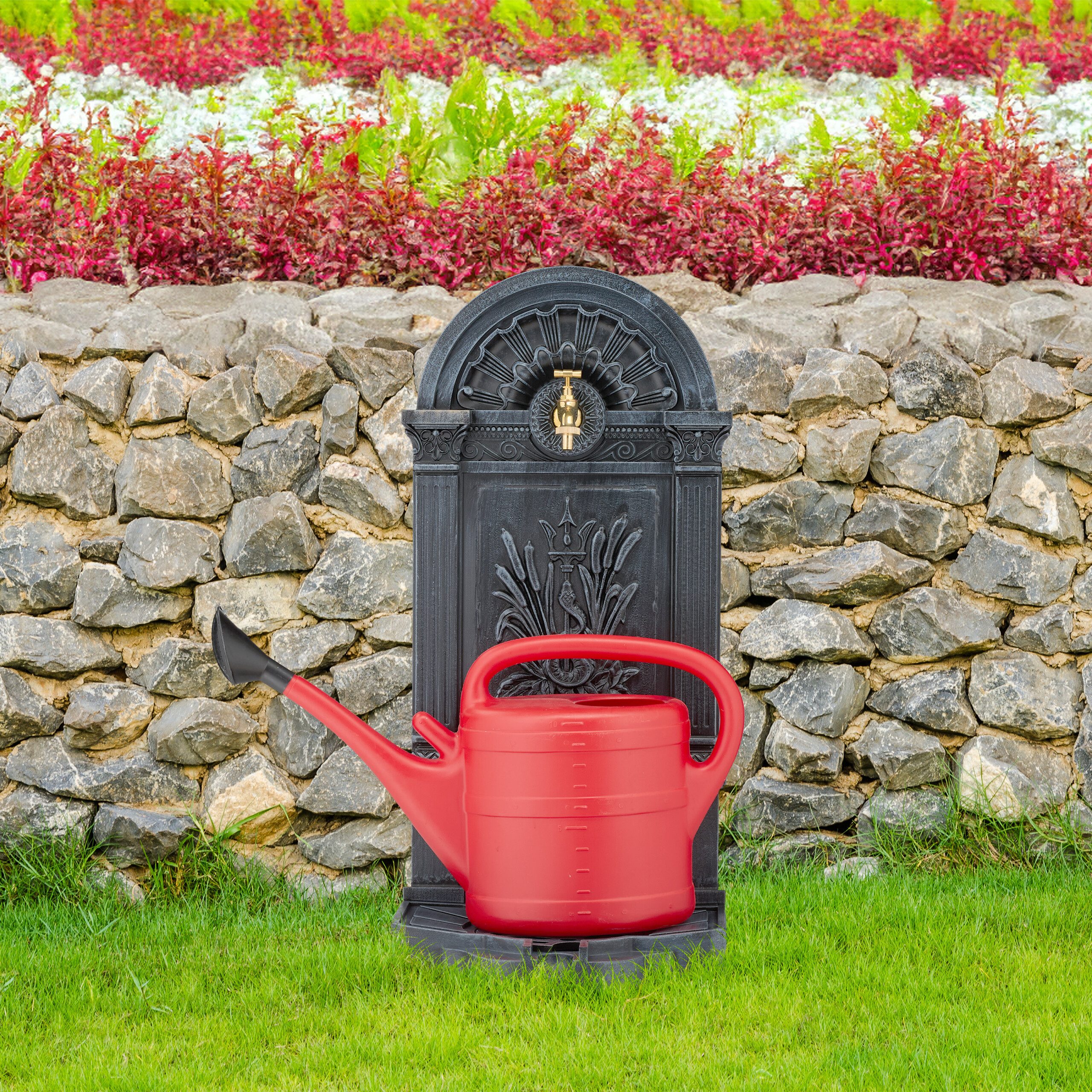 relaxdays Gartenbrunnen Standbrunnen Antik günstig online kaufen