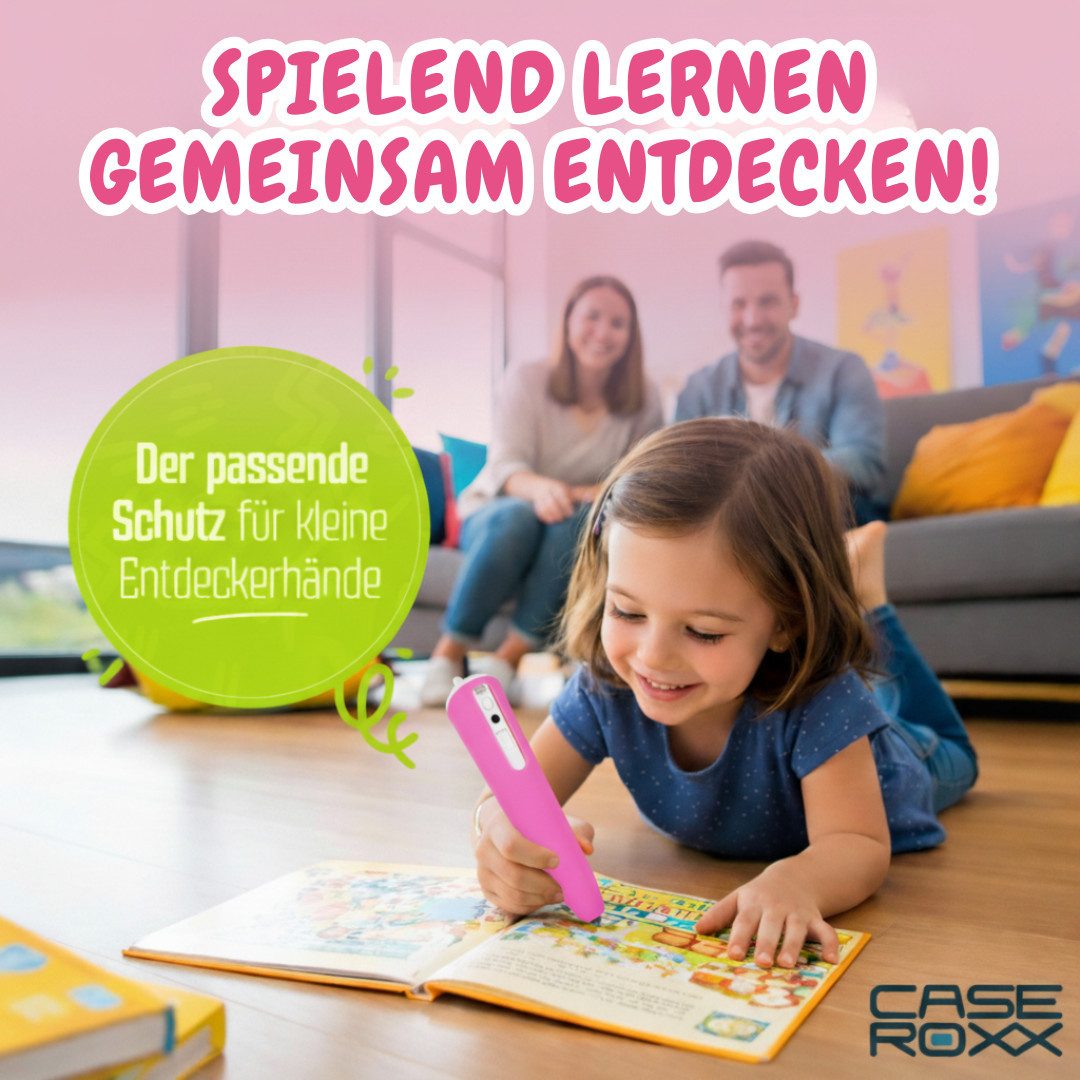 caseroxx Lernspielzeug Silikon-Hülle für Ravensburger TipToi Player (00700) / Lite 153 (1-St) – Bild 2 von 5
