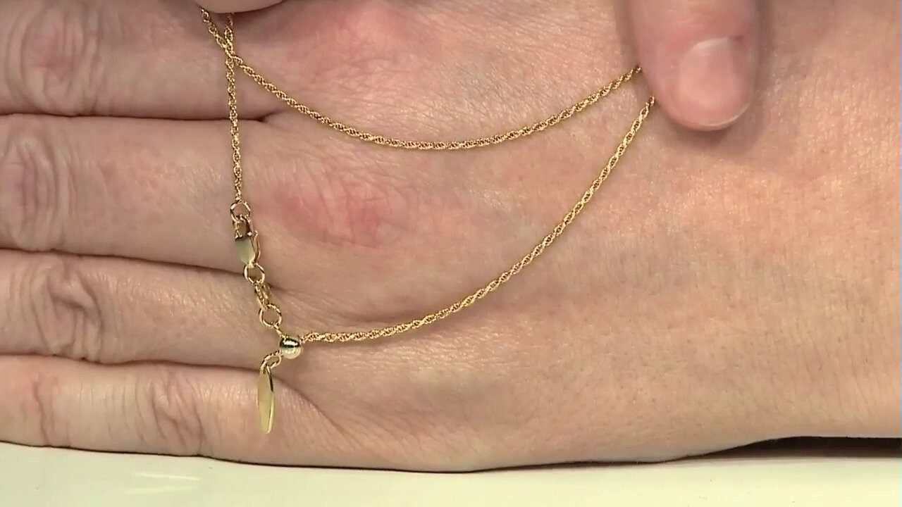 Cavill Silberkette Cavill Goldplattierte 925 Silber Seilkette 60 cm, verste günstig online kaufen