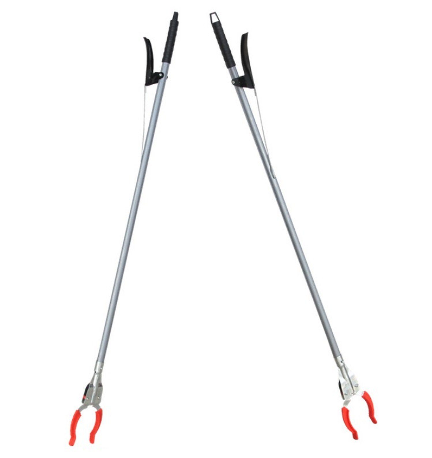 BAYLI Greifzange 2 x Greifzange extra lang für Müll, Greifhilfe 92 cm