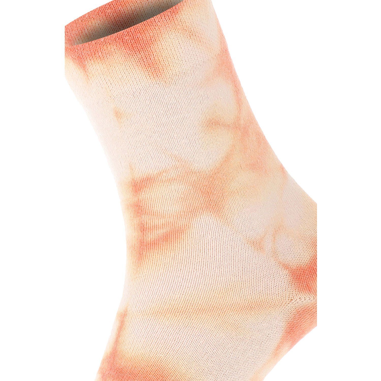 Chili Lifestyle Freizeitsocken BATIK Socken für Damen aus Baumwolle in aprikot, lila, grau (Multipack, 3-Paar, 3 Farbdesigns) Weichbund ohne Gummidruck