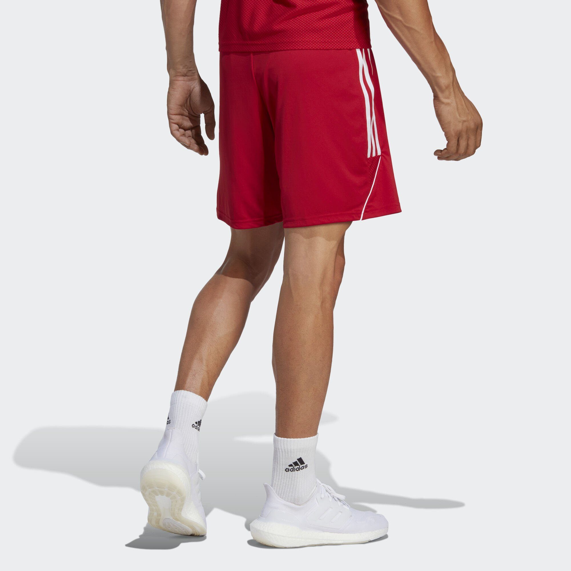/ Power Team TIRO Red adidas 23 White SHORTS LEAGUE Performance Funktionsshorts 2