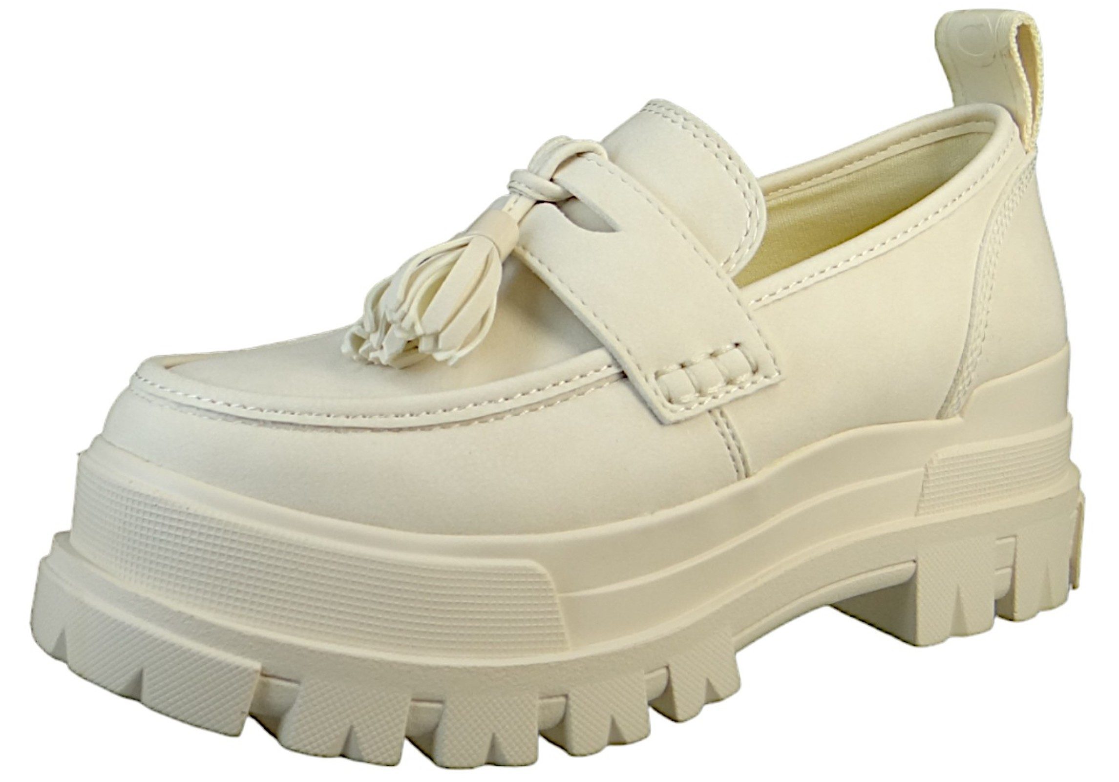 Buffalo 1622392 Aspha Loafer Tassel Offwhite Slipper