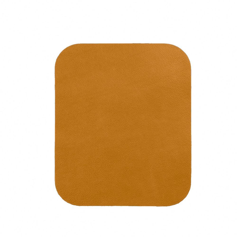 Hamosons Mauspad Hochwertiges Mousepad / Mauspad, Echt-Leder, Cognac, Hamosons 26304