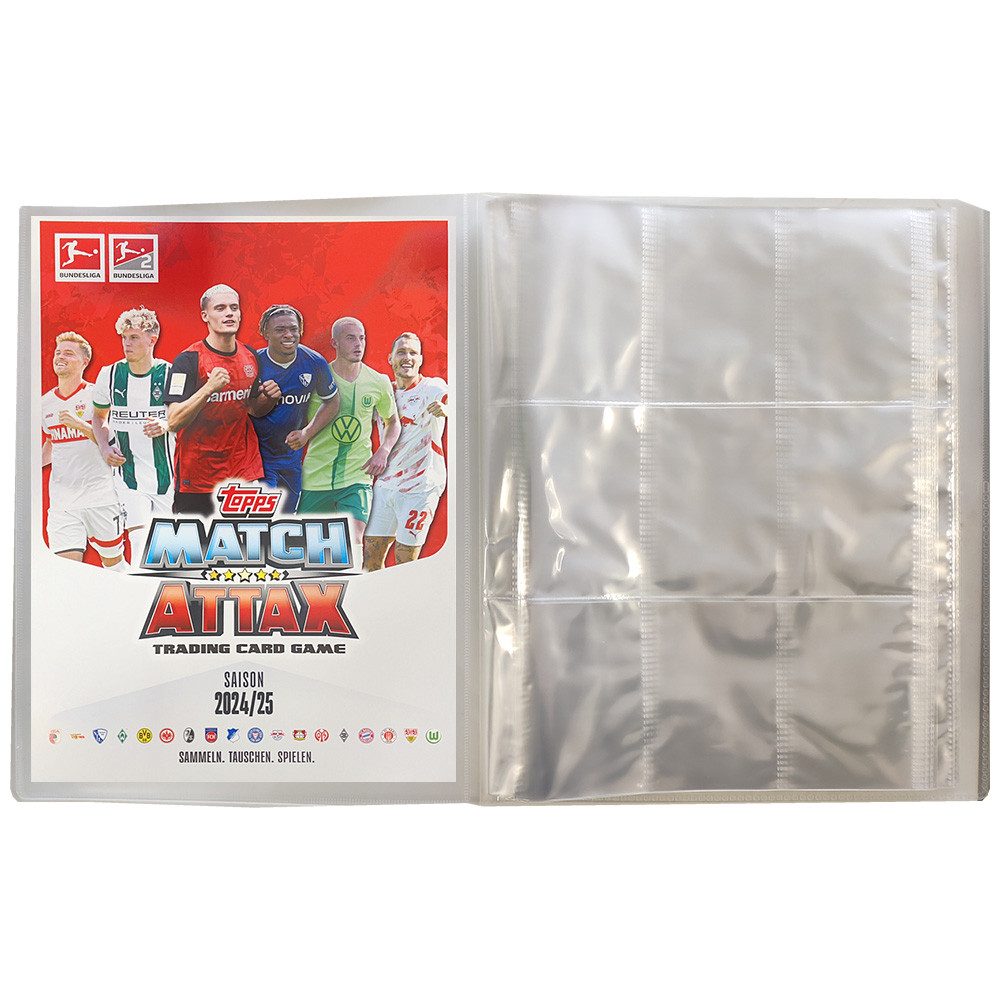 Topps Sammelkarte Topps Match Attax Bundesliga - 2024/2025 - 1 Leere Sammelmappe