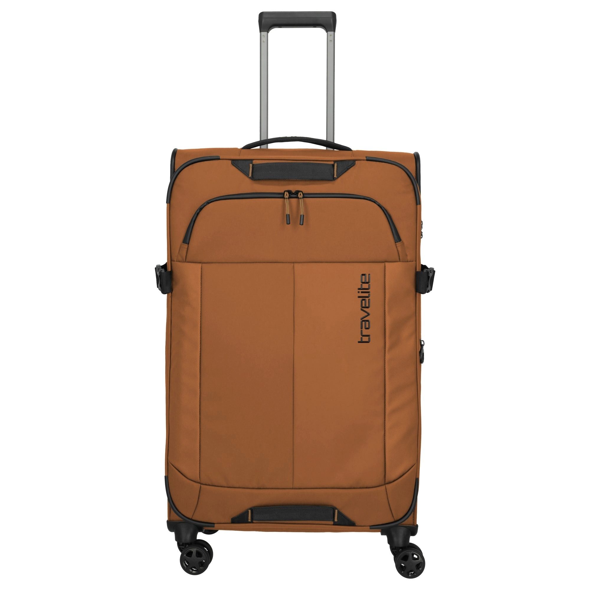 travelite Чемоданы Briize - 4-Rollen-Trolley L 78 cm erw. (curry), 4 Rollen Rollen