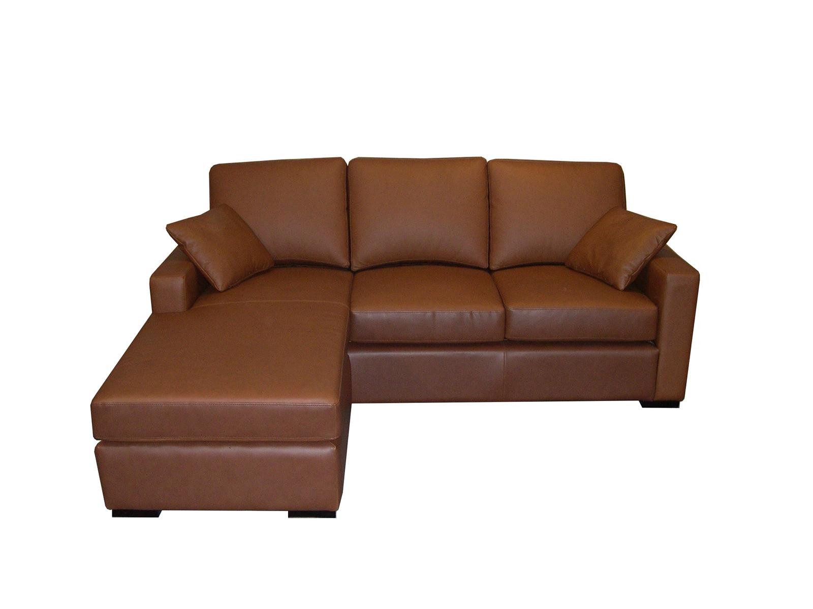 Salottini Ecksofa Ecksofa Modell Jessy Mini Design Eckcouch, 2 Teile, Vollleder