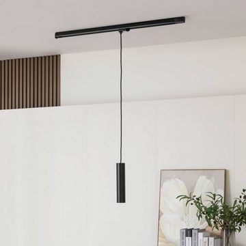 Arcchio Schienensystem-Leuchten Ejona, Modern, Aluminium, Polycarbonat, Schwarz, 1 flammig, GU10