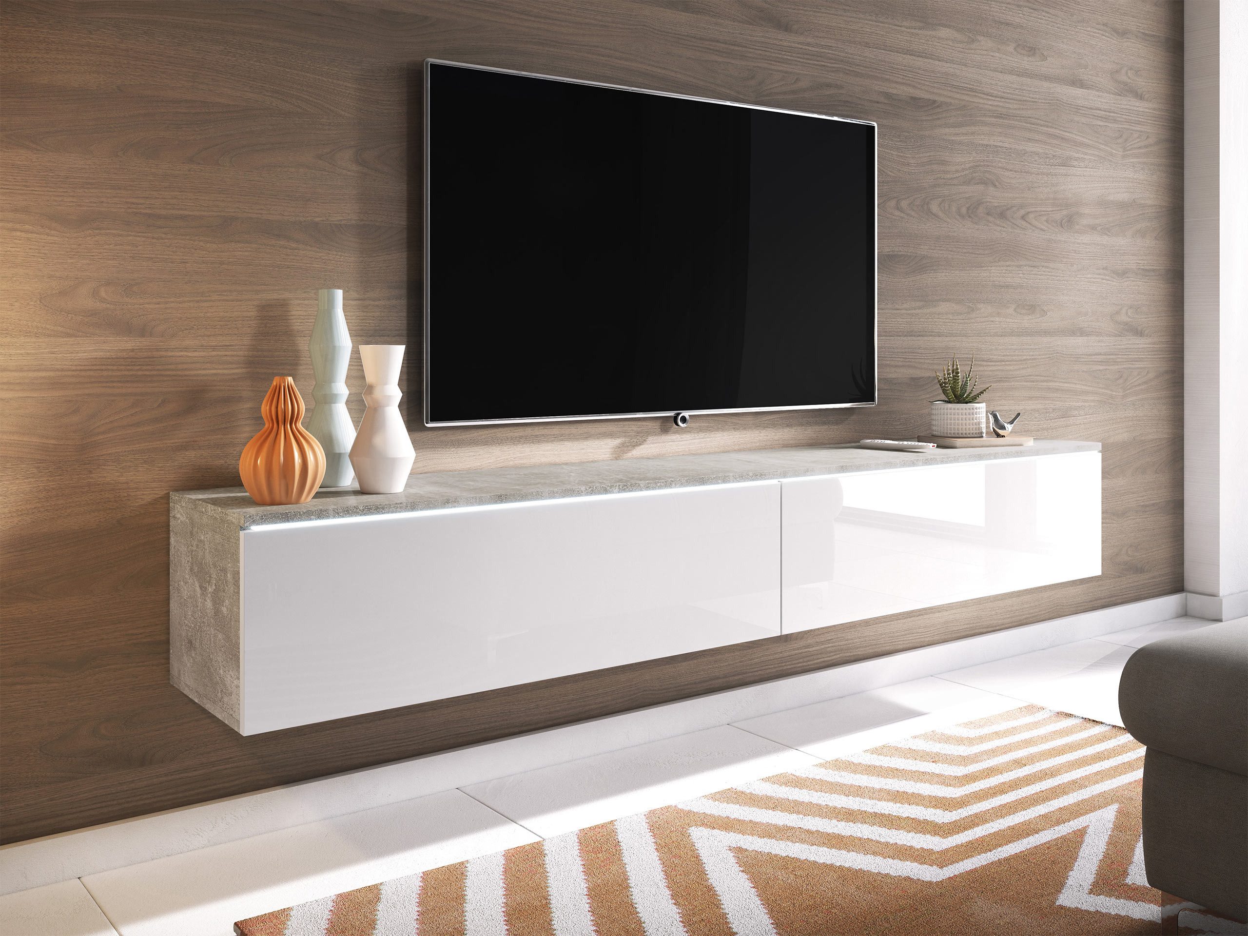 MIRJAN24 TV-Schrank D180 (mit zwei Klappen) günstig online kaufen