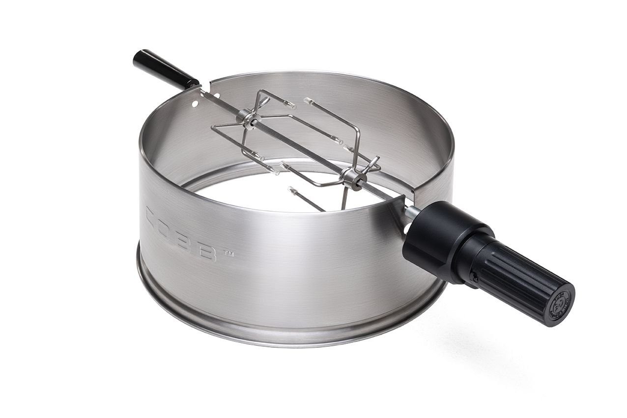 Dönergrill Rotisserie mit batteriebetriebenen Motor - ohne Batterie
