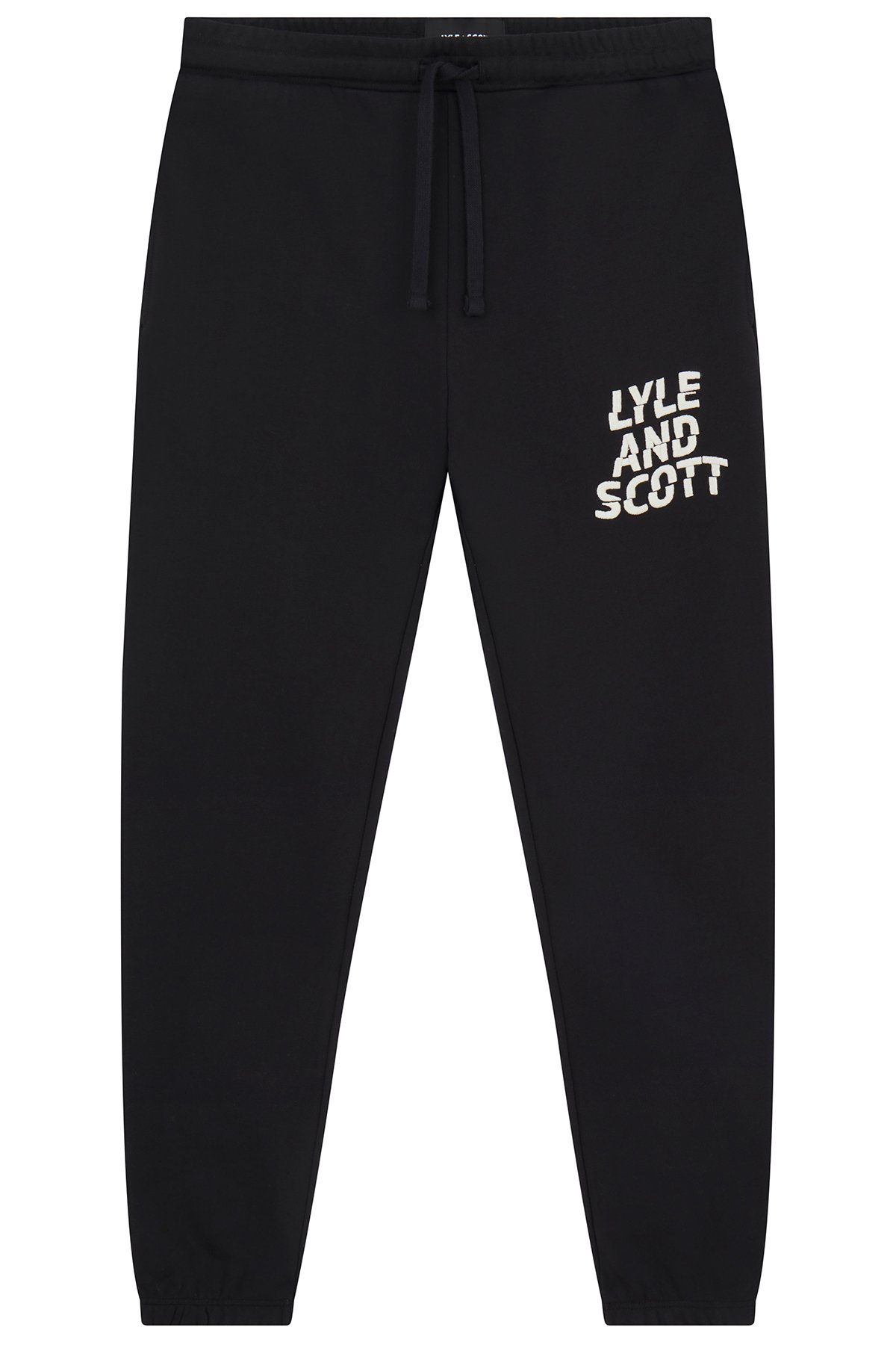 Lyle Scott Schriftzug Scott Großem Sweathose And & Mit Lyle Schwarz