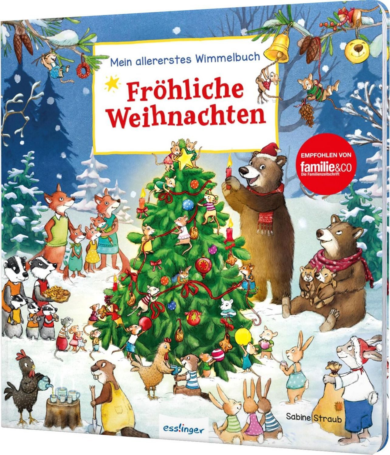 Mein allererstes Wimmelbuch: Fröhliche Weihnachten / Sibylle Schumann